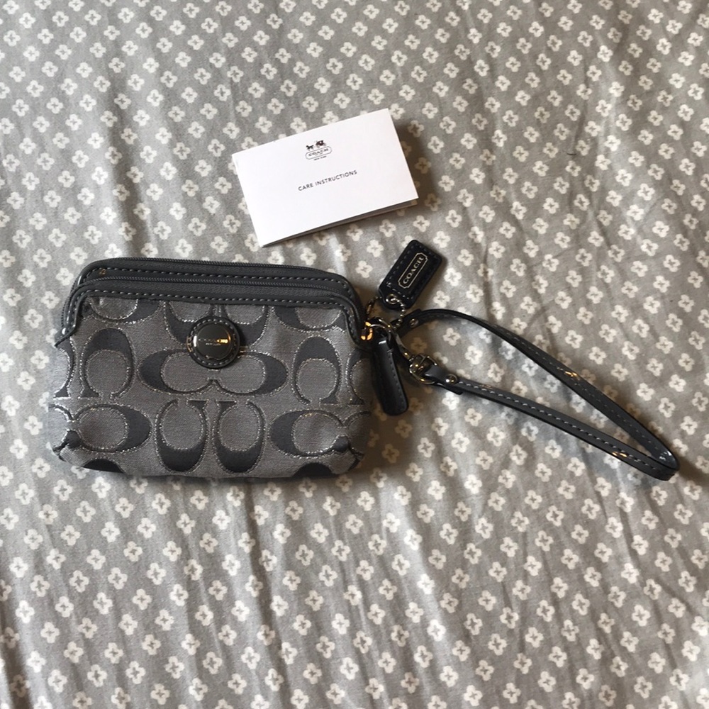 Authentic Coach Wristlet